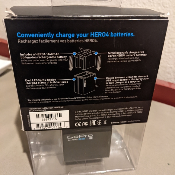 GoPro hero 4 Dual Battery Charger - Picture 2 of 4